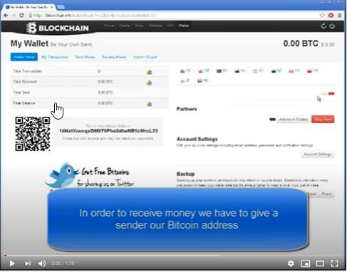 Cómo enviar y recibir bitcoin